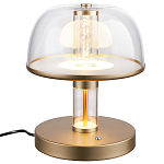 Настольная лампа с плафоном из акрила и металлическим основанием Blanton 23 варинант исполнения - 2 | Loft Concept в Нижнем Новгороде