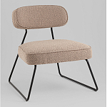 Кресло лаунж Kate букле капучино варинант исполнения - 1 | Loft Concept в Нижнем Новгороде