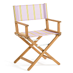 Кресло режиссерское из акации и ткани Geneva варинант исполнения - 5 | Loft Concept в Нижнем Новгороде