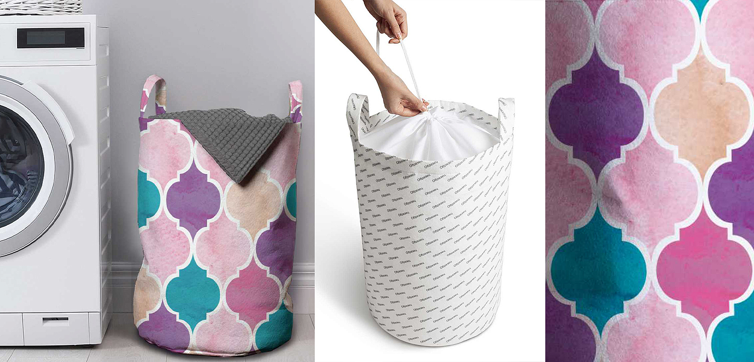 Корзина Purple Ornament Basket Корзина Purple Ornament Basket - Loft-Concept в Нижнем Новгороде