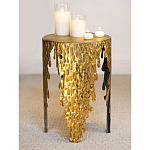 Столик дизайнерский Copper streaks варинант исполнения - 9 | Loft Concept в Нижнем Новгороде