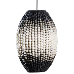 Подвесной светильник вертикальной овальной формы украшенный круглыми бусинами Gradient Oval Pendant Lamp  варинант исполнения - 1 | Loft Concept в Нижнем Новгороде