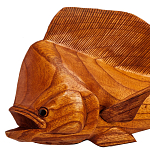 Статуэтка деревянная в виде рыбы Fish of the World варинант исполнения - 2 | Loft Concept в Нижнем Новгороде
