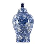 Ваза с крышкой в китайском стиле Гранатовое дерево Blooming Pomegranate варинант исполнения - 3 | Loft Concept в Нижнем Новгороде