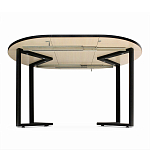 Стол обеденный раздвижной со столешницей белый мрамор Magali варинант исполнения - 5 | Loft Concept в Нижнем Новгороде