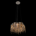 Люстра подвесная круглая с изогнутыми металлическими дугами и ниспадающими цепочками 65 см Atlantis Chain варинант исполнения - 13 | Loft Concept в Нижнем Новгороде