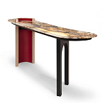 Консоль с овальной столешницей со светодиодной подсветкой Ruby варинант исполнения - 1 | Loft Concept в Нижнем Новгороде