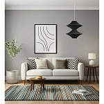 Подвесной вязаный черный светильник «Звезда Востока 02» варинант исполнения - 2 | Loft Concept в Нижнем Новгороде