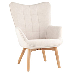 Белое кресло на ножках из массива CORDELIA варинант исполнения - 1 | Loft Concept в Нижнем Новгороде