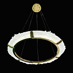 Люстра в форме кольца с цветочным декором Warm Heavenly Light варинант исполнения - 1 | Loft Concept в Нижнем Новгороде