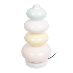 Настольная лампа из стеклянных сфер в пастельных тонах Высота 40 см Pastel Lunaria варинант исполнения - 2 | Loft Concept в Нижнем Новгороде