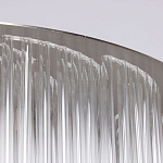 Люстра круглая с прозрачными стеклянными трубками Nembus варинант исполнения - 9 | Loft Concept в Нижнем Новгороде