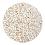 Столик с инкрустацией с перламутровым узором Jean Cream варинант исполнения - 2 | Loft Concept в Нижнем Новгороде