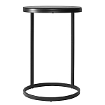 Кофейный столик круглый чёрный Compact Loft варинант исполнения - 1 | Loft Concept в Нижнем Новгороде