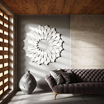 Гипсовая 3D Панель DRAGON SCALE - A  B  C  D варинант исполнения - 1 | Loft Concept в Нижнем Новгороде