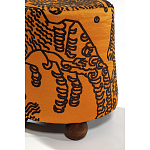 Пуф Wakonda Terracotta Tiger Mountain с Круглыми ножками  варинант исполнения - 3 | Loft Concept в Нижнем Новгороде