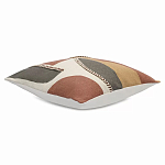 Подушка декоративная с геометрическим узором и плетенными вставками Divine Abstractions варинант исполнения - 1 | Loft Concept в Нижнем Новгороде