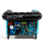 Кресло "Баския и Уорхол" Basquiat Warhol graffiti chair натуральная кожа варинант исполнения - 5 | Loft Concept в Нижнем Новгороде