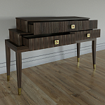 Премиальная Консоль с тремя ящиками Elsa Dreams Walnut варинант исполнения - 2 | Loft Concept в Нижнем Новгороде