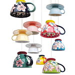 Подвесные светильники в виде чаши с цветочным орнаментом Flower Reversal варинант исполнения - 2 | Loft Concept в Нижнем Новгороде