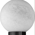 Бра цилиндрической формы чёрного цвета с 2-мя плафонами Marble Glow варинант исполнения - 5 | Loft Concept в Нижнем Новгороде