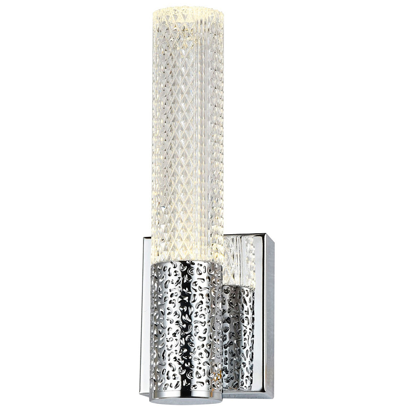 Бра Dew Drops Tube Chrome Wall Lamp Хром Прозрачный Бра Dew Drops Tube Chrome Wall Lamp Хром Прозрачный в Нижнем Новгороде | Loft Concept