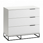 Комод белый с 3-мя ящиками Strict Lines  варинант исполнения - 1 | Loft Concept в Нижнем Новгороде