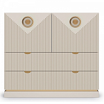 Комод с фактурным фасадом Satin Furniture варинант исполнения - 2 | Loft Concept в Нижнем Новгороде