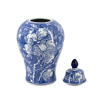 Ваза с крышкой в китайском стиле Гранатовое дерево Blooming Pomegranate варинант исполнения - 4 | Loft Concept в Нижнем Новгороде