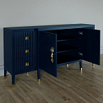 Большой Комод-буфет Elsa Dreams Blue с ящиками варинант исполнения - 4 | Loft Concept в Нижнем Новгороде