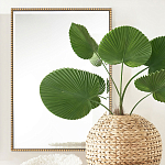 Зеркало прямоугольное в фактурной золотой раме Reflective Fabric варинант исполнения - 5 | Loft Concept в Нижнем Новгороде