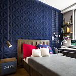 Гипсовая 3D Панель M-101 варинант исполнения - 2 | Loft Concept в Нижнем Новгороде