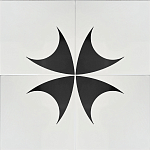 Дизайнерская плитка с узором Комета варинант исполнения - 1 | Loft Concept в Нижнем Новгороде