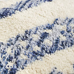 Чехол на подушку с узором в этно-стиле Blue Ikat варинант исполнения - 3 | Loft Concept в Нижнем Новгороде