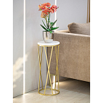 Столик дизайнерский Beige marble варинант исполнения - 6 | Loft Concept в Нижнем Новгороде