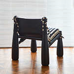 Кресло черно-белое со съемными подушками Celebrity варинант исполнения - 3 | Loft Concept в Нижнем Новгороде