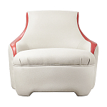 Премиальное кресло с вставками из кожи Holland варинант исполнения - 1 | Loft Concept в Нижнем Новгороде