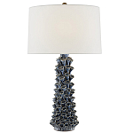 Настольная лампа с корпусом из цветков колокольчика Cascade of Blue Flowers варинант исполнения - 2 | Loft Concept в Нижнем Новгороде