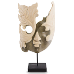 Маска ручной работы деревянная резная Mask Flower варинант исполнения - 1 | Loft Concept в Нижнем Новгороде