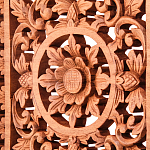 Панно из дерева квадратное Panel With Trees варинант исполнения - 2 | Loft Concept в Нижнем Новгороде