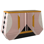 Дизайнерский комод с геометрическим рисунком Arredi варинант исполнения - 1 | Loft Concept в Нижнем Новгороде