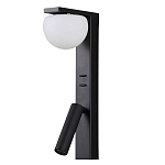 Бра с белым полусферическим плафоном и цилиндрическим поворотным спотом Trumpet Wall Lamp варинант исполнения - 1 | Loft Concept в Нижнем Новгороде