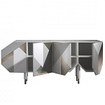 Комод с фасадом из геометрических фигур Coleccion Alexandra варинант исполнения - 1 | Loft Concept в Нижнем Новгороде