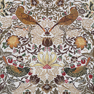 Мебельная ткань Гобелен William Morris кофейный цвет N 1114