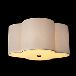 Потолочный светильник с белым волнистым плафоном из ткани Vitorino варинант исполнения - 2 | Loft Concept в Нижнем Новгороде