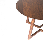 Обеденный стол круглый с изогнутыми ножками Godenza Round V Table варинант исполнения - 2 | Loft Concept в Нижнем Новгороде