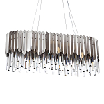 Большая многоярусная люстра Iroh Future Хром варинант исполнения - 1 | Loft Concept в Нижнем Новгороде