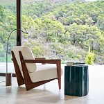 Кресло Avalon White Boucle из массива ореха варинант исполнения - 7 | Loft Concept в Нижнем Новгороде