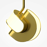 Подвесной светильник в цвете Латунь Levix варинант исполнения - 3 | Loft Concept в Нижнем Новгороде