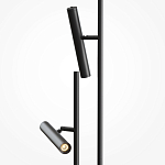 Напольный торшер светодионый черный Lumen Duo варинант исполнения - 2 | Loft Concept в Нижнем Новгороде